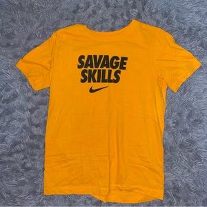 Yellow-Orange Nike T Shirt
